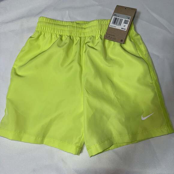 Nike Other - Nike Kids' Dri-FIT Multi Woven Shorts in Light Lemon Twist/White, size XS